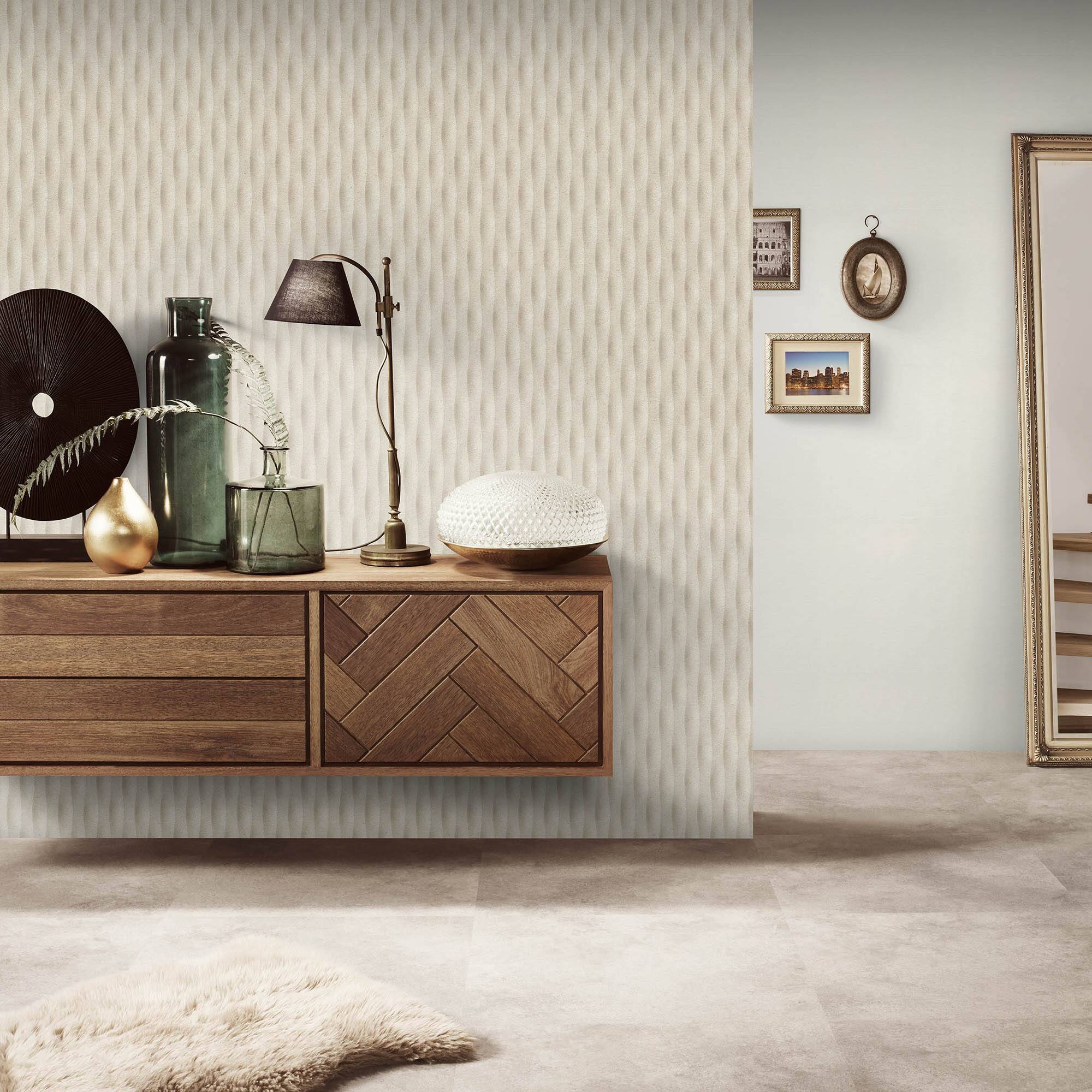 Designs Direct Concrete Illusion Wallpaper